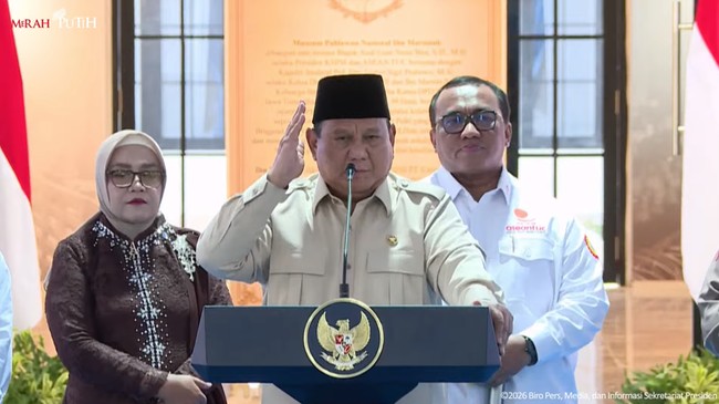 Presiden Prabowo beber sejumlah negara mulai meminta bantuan pasokan pupuk hingga beras dari RI di tengah gejolak global akibat perang di Timur Tengah.