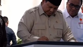 Momen Prabowo Resmikan Museum Marsinah di Nganjuk