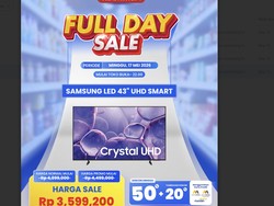 Diskon Jumbo Samsung LED TV 43 di Transmart Full Day Sale