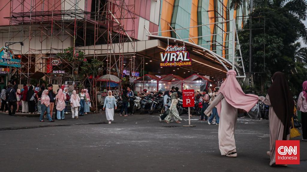 FOTO: Blok M Jadi Magnet Wisata Urban