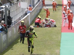 MotoGP Catalunya 2026: Diggia Jatuh Dihantam Ban, Juara Kemudian