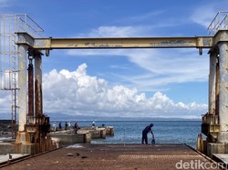 Dermaga Mangkrak di Kawasan PKB Klungkung Jadi Spot Favorit Para Pemburu Strike