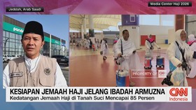 VIDEO: Kesiapan Jemaah Haji Jelang Ibadah Armuzna