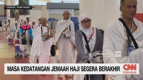 VIDEO: Masa Kedatangan Jemaah Haji Segera Berakhir