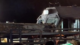 Penampakan Kecelakaan Kereta di Thailand yang Tewaskan 8 Orang