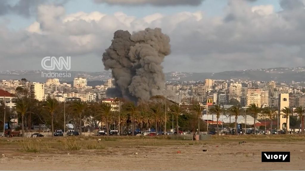 Masa Gencatan Senjata, Israel Serang 100 Target Hizbullah di Lebanon