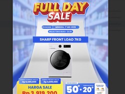 Mesin Cuci Murah Sharp Front Load du Transmart Full Day Sale