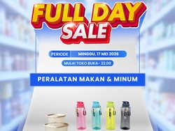 Alat Makan & Minum Banting Harga di Transmart Full Day Sale