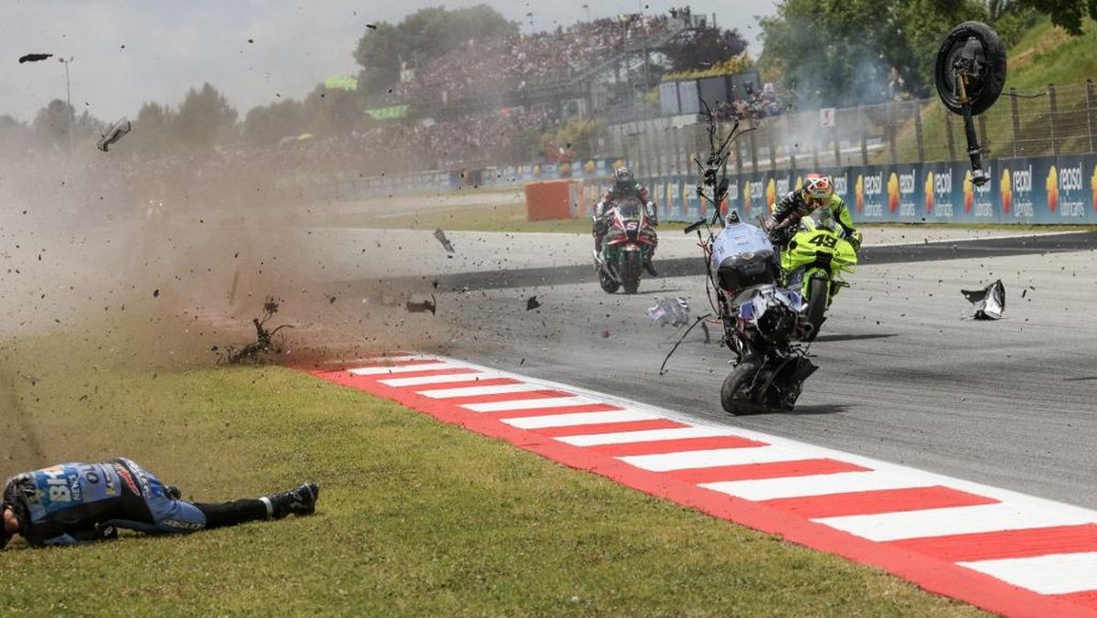 Alex Marquez Alami Patah Tulang Usai Kecelakaan Horor di GP Catalunya