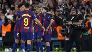 Update Eksklusif Olahraga CNN : Hasil Liga Spanyol: Barcelona dan Real Madrid Menang