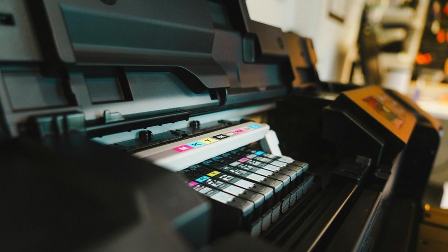 ilustrasi tinta&comma; ilustrasi tinta printer