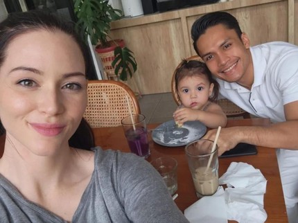 Jarang Tersorot, Intip Potret Blair Putri Randy Pangalila yang Berwajah Bule