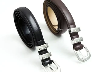 JINISO Buckle Leather Belt Jeans Unisex Bikin OOTD Makin On Point!