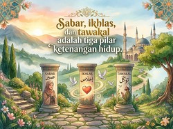 120 Kata-kata Mutiara Sabar dan Ikhlas Menghadapi Cobaan Dunia