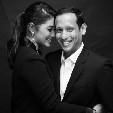 Beda Agama, Ini Perjalanan Cinta Franka dan Nadiem Makarim yang Selalu Setia Dampingi Suami