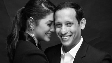 Beda Agama, Ini Perjalanan Cinta Franka dan Nadiem Makarim yang Selalu Setia Dampingi Suami