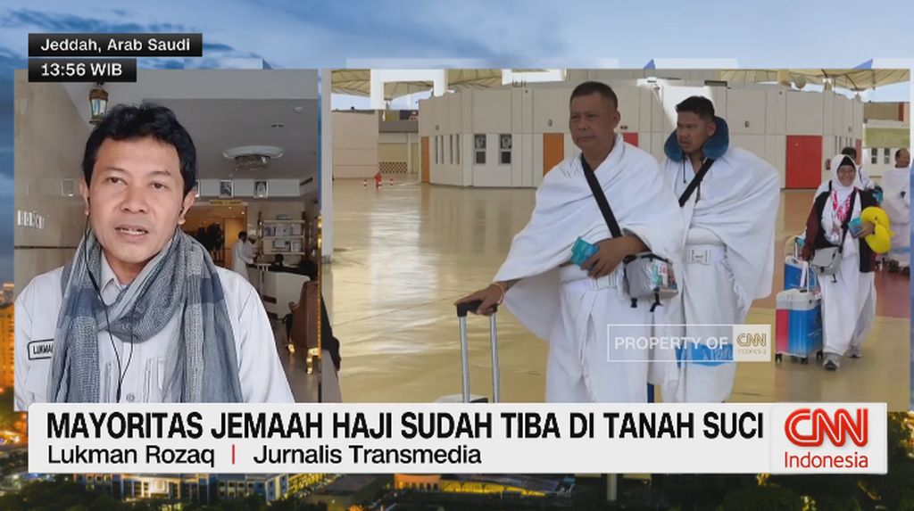 VIDEO: Mayoritas Jemaah Haji Sudah Tiba di Tanah Suci