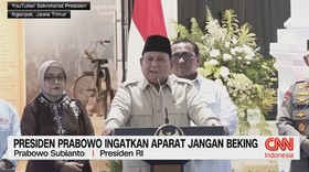 VIDEO: Prabowo Peringatkan Aparat Jangan Bekingi Kejahatan