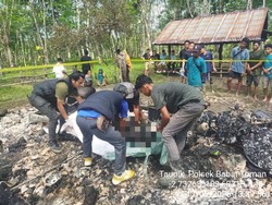 Kebakaran di Muba Tewaskan Ayah-Anak Diduga Dipicu dari Obat Nyamuk Bakar
