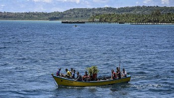 FOTO: Saingi China di Selat Malaka, India Korbankan Suku dan Hutan