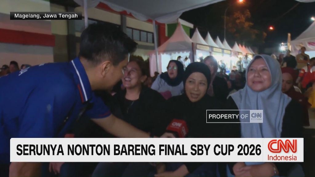 VIDEO: Serunya Nonton Bareng Final SBY Cup 2026