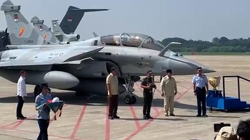 Momen Prabowo Serahkan 6 Jet Tempur dan Alutsista Baru ke TNI AU
