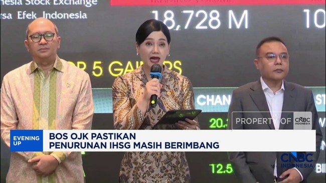 Video: Bos OJK Pastikan Penurunan IHSG Masih Berimbang