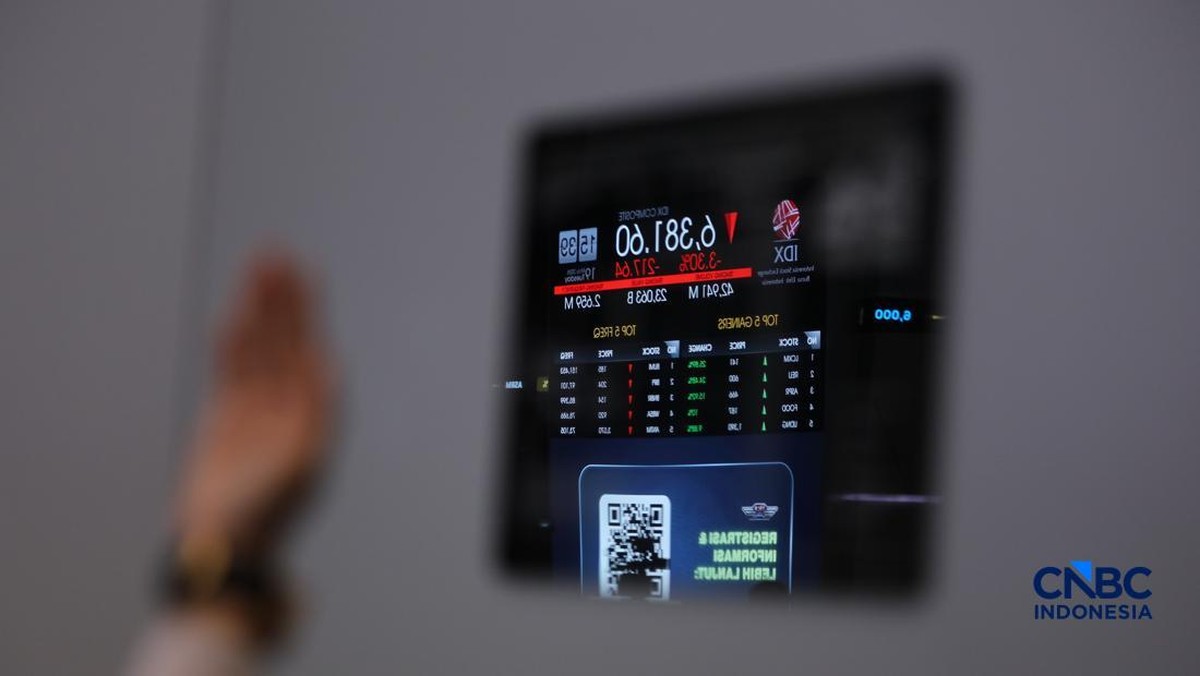 IHSG Ambruk 0,69%, Dua Saham Ini Jadi 