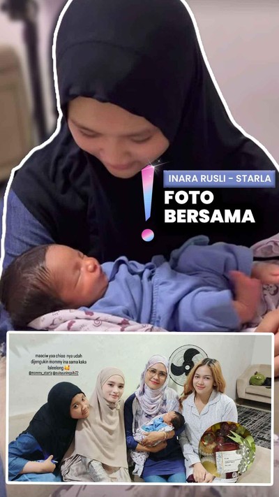 Video: Momen Inara Temani Starla Jenguk Anak Virgoun dengan Lindi Fitriyana