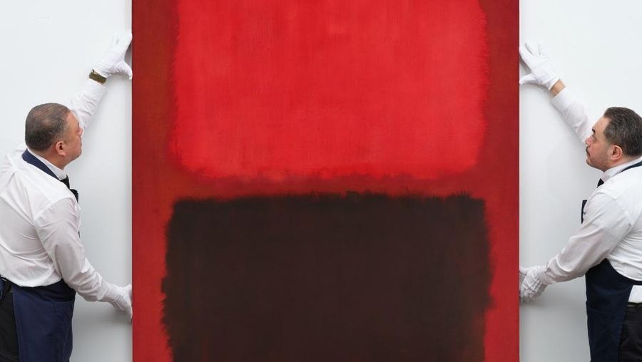 Karya Rothko Jangan Kaget, Lukisan Begini Laku Rp1,4 T-Cek Penampakannya