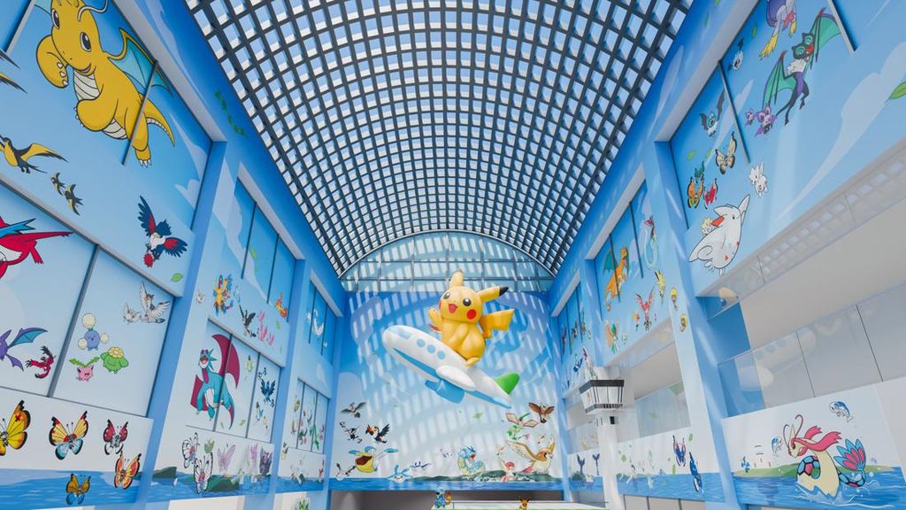 Jepang Kini Punya Bandara Pokemon Pertama di Dunia, Ini Penampakannya