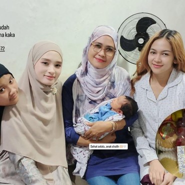 Potret Inara Rusli Jenguk Anak Virgoun-Lindi Bareng Starla