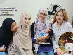Potret Inara Rusli Jenguk Anak Virgoun-Lindi Bareng Starla