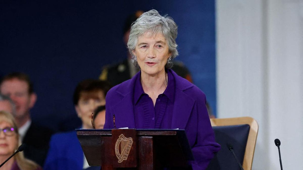 Presiden Irlandia Catherine Connolly Bangga Adiknya Ditangkap Israel dalam Misi Kemanusiaan