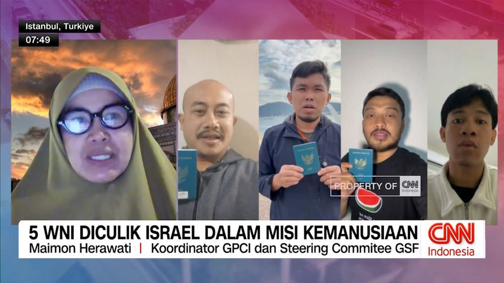 VIDEO: WNI Ditangkap Israel dalam Misi Kemanusiaan