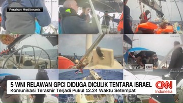 VIDEO: 5 WNI Relawan GPCI Diduga Diculik Tentara Israel