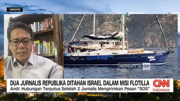 VIDEO: Dua Jurnalis Republika Ditahan Israel dalam Misi Flotilla