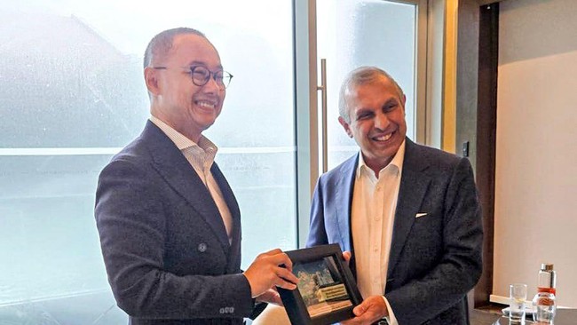 Eddy Soeparno Tegaskan Komitmen Kerja Sama EBT Saat Jumpa Bos Temasek