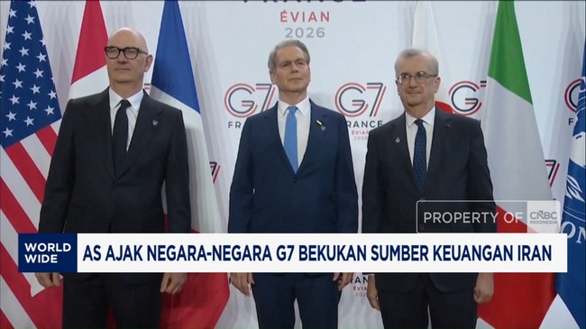 Video: AS Ajak Negara-Negara G7 Bekukan Sumber Keuangan Iran