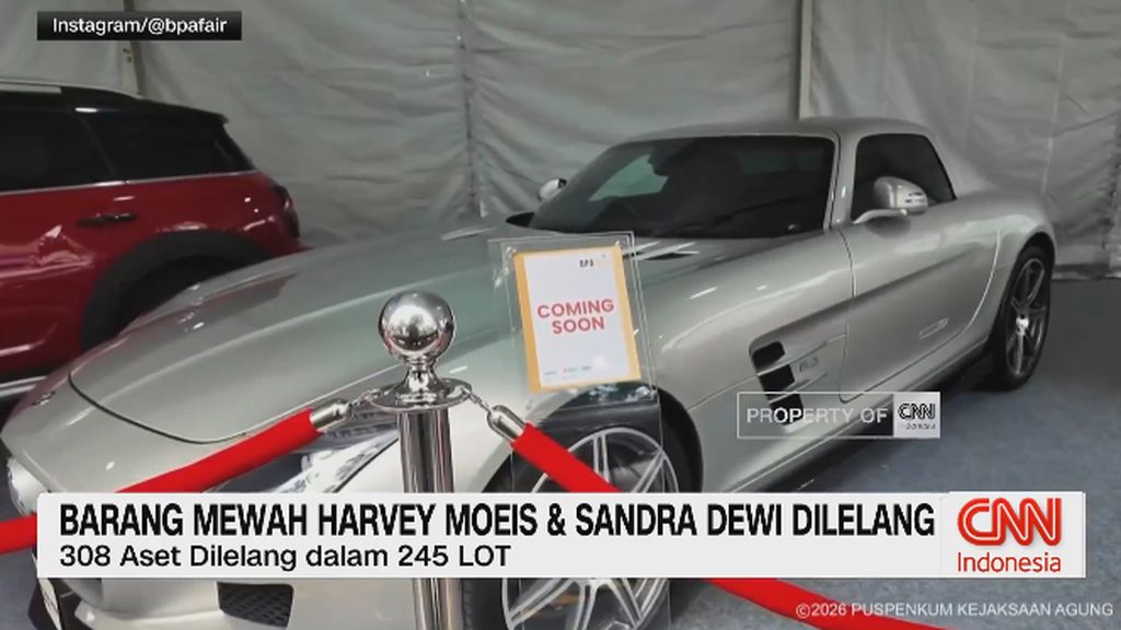 VIDEO: Barang Mewah Harvey Moeis dan Sandra Dewi Dilelang