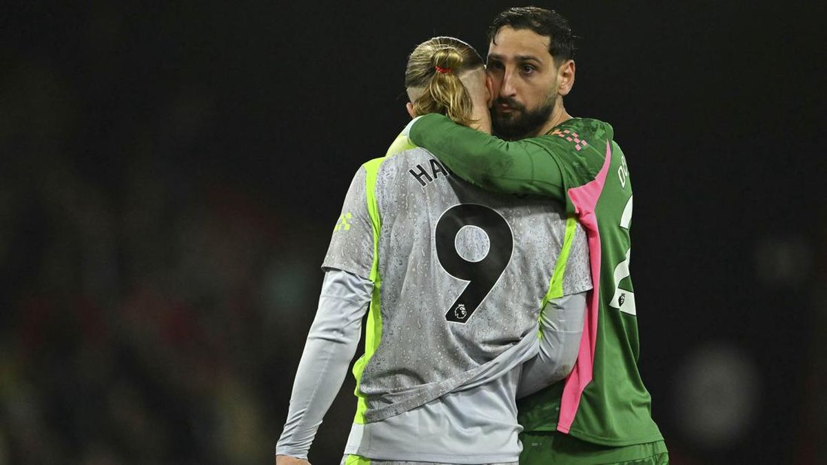FOTO: Imbang Bournemouth vs Man City Antar Arsenal Juara Liga Inggris