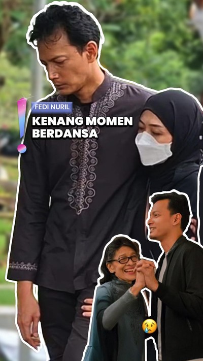 Video: Ibunda Meninggal Dunia, Fedi Nuril Nangis Dipelukan Sang Istri