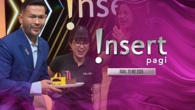 Insert Pagi: Rian Ibram Kaget Diberi Kejutan Ulang Tahun dari Tim Insert