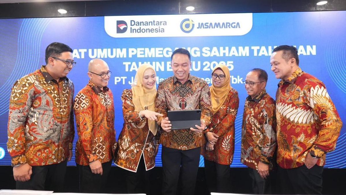 Lewat RUPST Tahun Buku 2025, Jasa Marga Tebar Dividen Rp1,1 Triliun