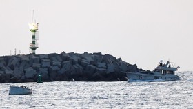 FOTO: Kapal Global Sumud Flotilla Digiring Israel ke Pelabuhan Ashdod
