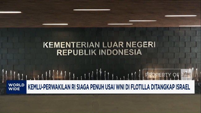 Video: Kemlu RI Siaga Penuh Usai WNI di Flotilla Ditangkap Israel