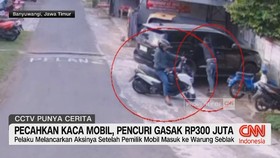 Pecahkan Kaca Mobil, Pencuri Gasak Rp300 Juta