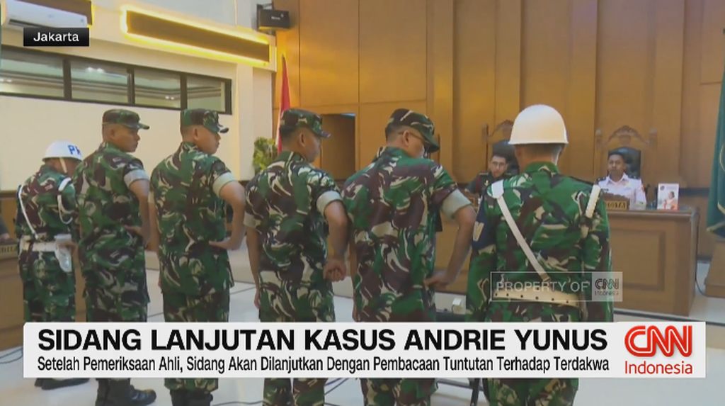 VIDEO: Sidang Lanjutan Kasus Andrie Yunus