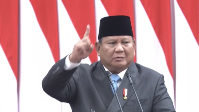 Prabowo: Saya Tak Mengajak Benci Siapapun, Tapi Belajar dari Sejarah