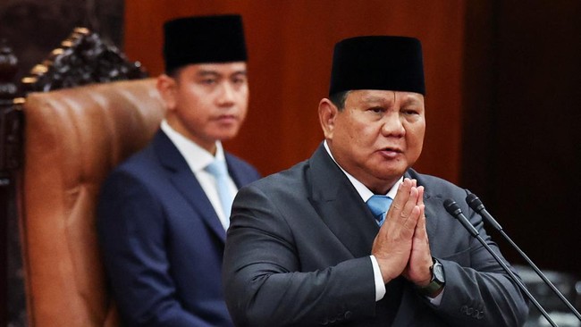 Prabowo: 3 Komoditas Hasilkan Devisa Rp1.100 T — Rasio Pajak RI Terendah di G20